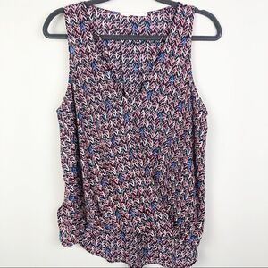 LUSH | Cross Front X Strap Tank Top Blousy Large